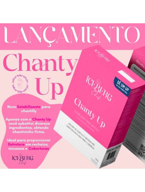 Estabilizante p/ Chantilly Chanty Up 160g - Iceberg