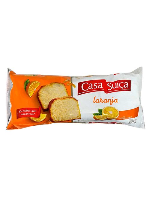 Bolo Laranja 250g - Casa Suíça