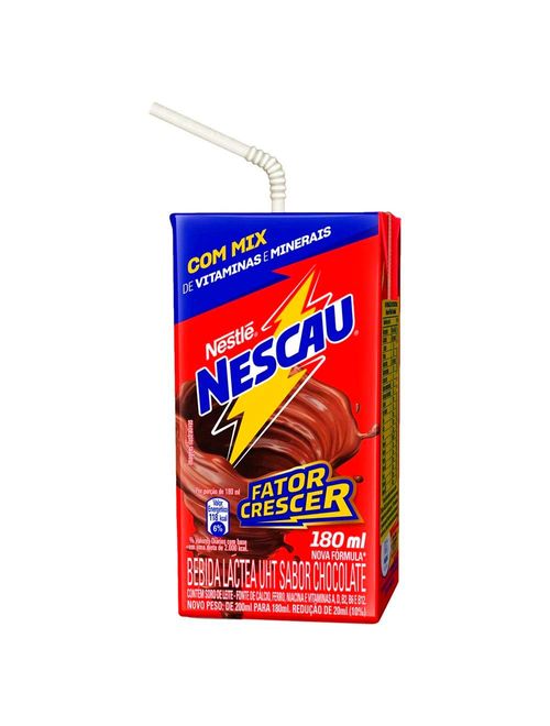 Achocolatado Nescauzinho Activ-Go 180ml - Nestlé