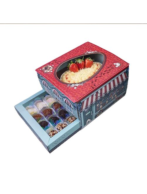 Caixa para Ovo de Colher + Bombons Casinha Coelho Un - Sulformas