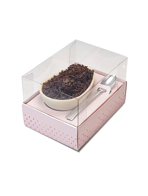 Caixa para Ovo de Colher Multi Berço 100g/150g Rosa Poá - Sulformas