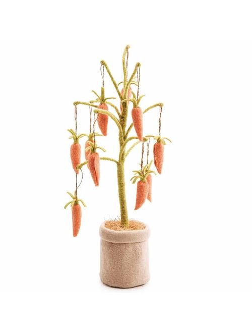 Vaso com Árvore de Cenouras 53cm Un - Cromus