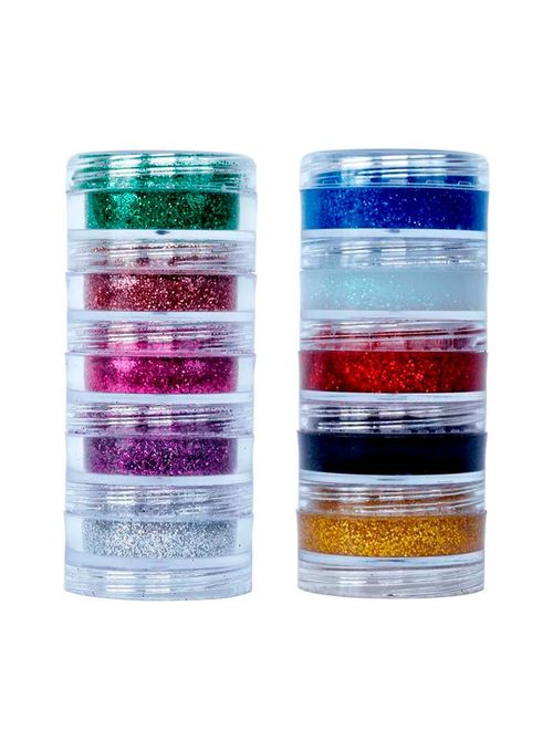 Glitter em Pó Cosmético c/10 - Rostinho Pintado