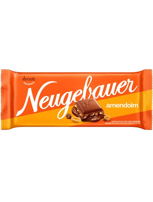 Tablete de Chocolate Ao Leite com Amendoim 55g c/12 - Neugebauer