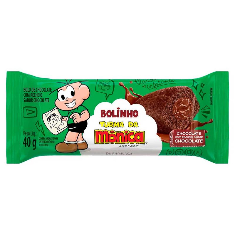 BOLINHO BAUDUCCO BEBEZINHO CHOCOLATE RECHEIO CHOCOLATE SUÍÇO