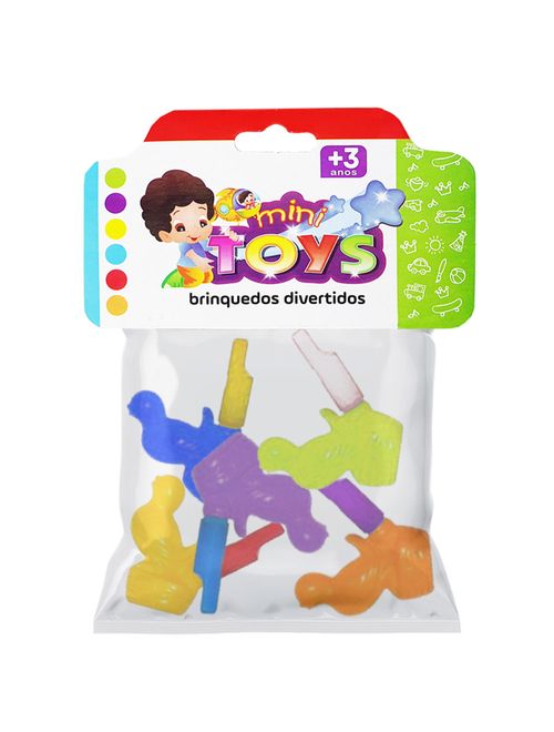 Apito Canário Dágua c/5 - Mini Toys