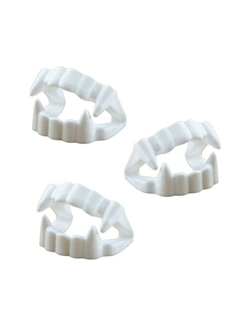 Dentadura Branca c/12 - Mini Toys
