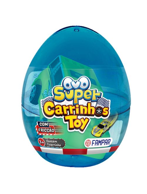 Caixa Ovo Surpresa Super Carrinhos Toy Sortido c/12 - Fampar