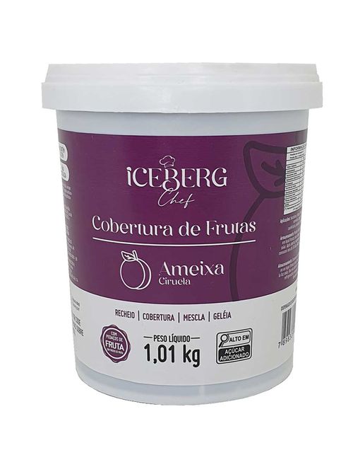 Cobertura de Frutas Ameixa 1,01kg - IcebergChef