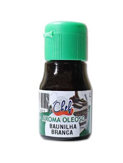 Aroma Oleoso Baunilha Branca 10ml - IcebergChef