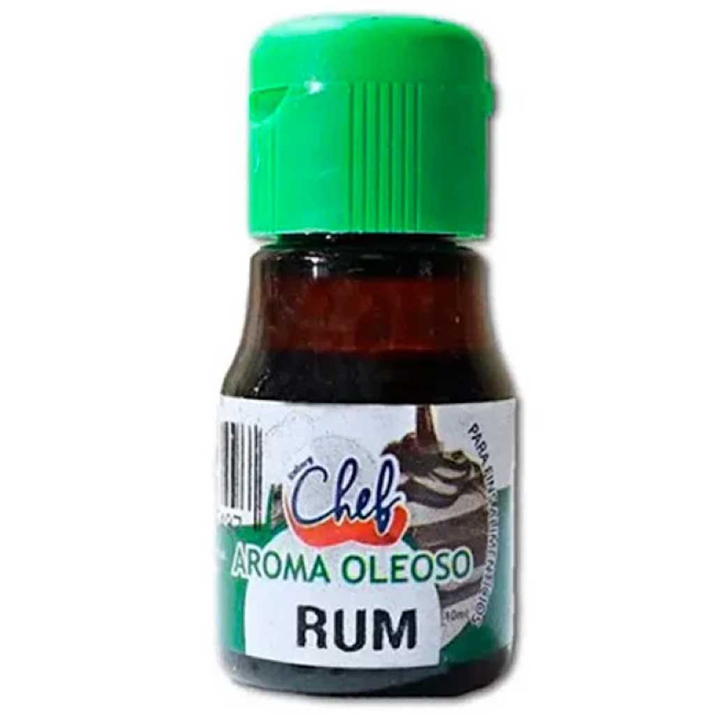 Aroma Oleoso Rum 10ml - IcebergChef - Doce Malu