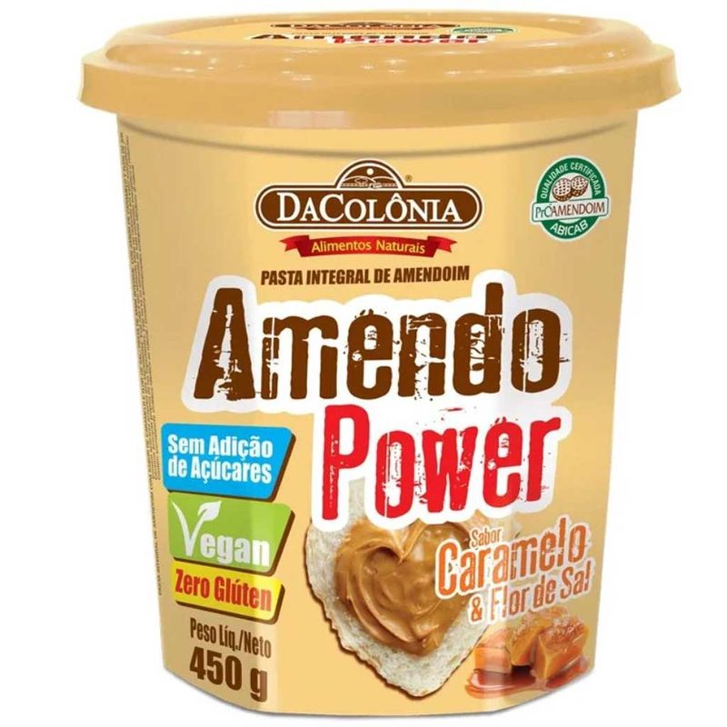 Pasta-Integral-de-Amendoim-Amendo-Power-Sabor-Caramelo-e-Flor-de-Sal-450g---DaColonia
