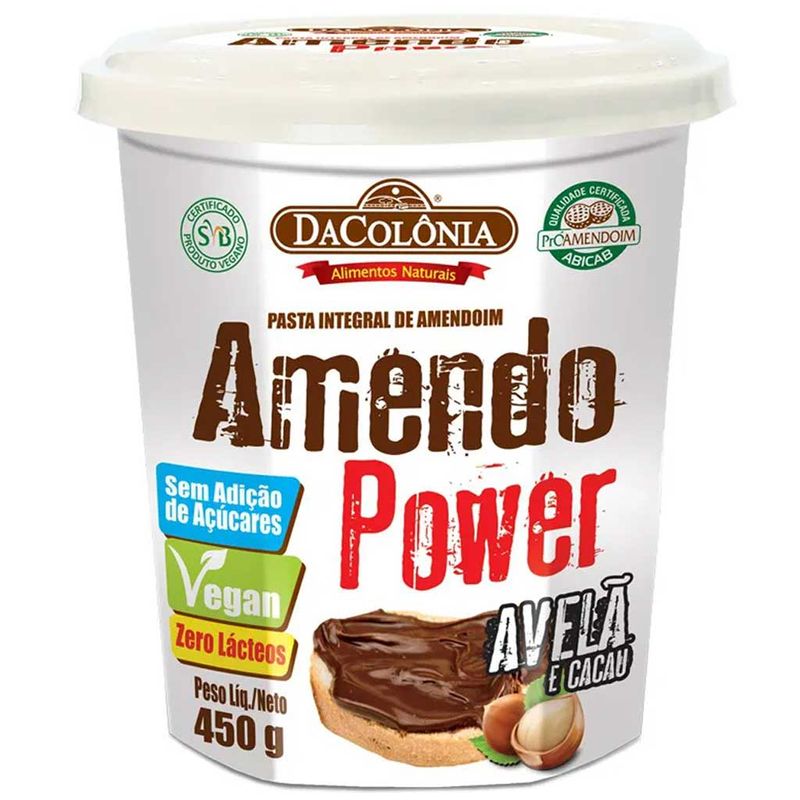 Pasta de Amendoim Integral 450g