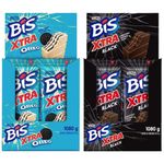 Kit-2-Displays-Bis-Xtra-Oreo---Bis-Xtra-Black-c-24---Lacta