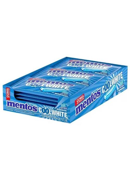 Caixa Mentos Cool White Fresh Mint c/15 - Perfetti