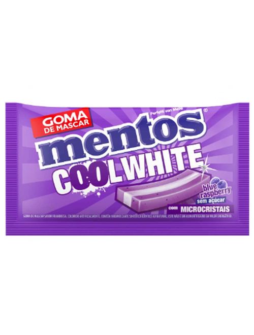 Caixa Mentos Cool White Blue Raspberry c/15 - Perfetti