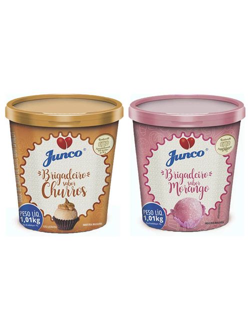 Kit Junco Pronto - Morango e Churros 1,01kg