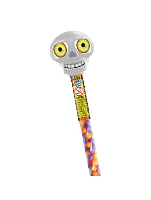 Caveira com Balinhas Monsters 15g - Candy Toy
