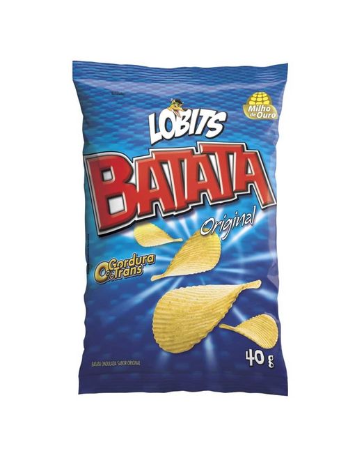 Caixa de Batata Ondulada Original 40g c/20 - Lobits