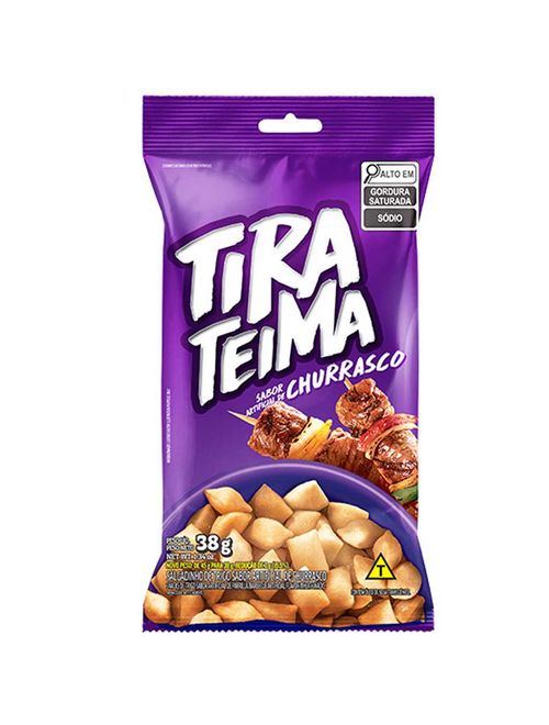Salgadinho Tira Teima Sabor Churrasco 38g c/20 - Lobits