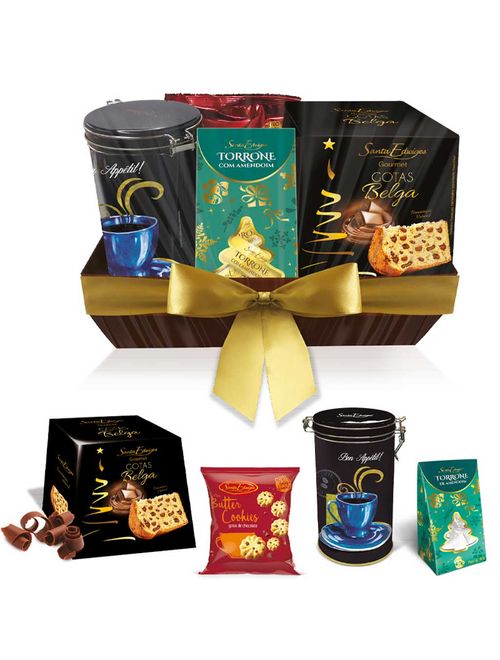 Kit Natalino Rubi 4 Itens 700g - Santa Edwiges