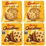 Kit-com-2-Panettone-Frutas---2-Chocottone-Gotas-400g---Bauducco