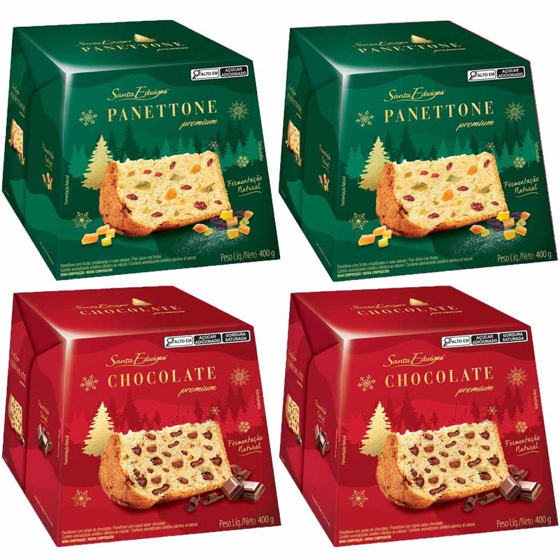 Kit-com-2-Panettone-Frutas---2-Gotas-de-Chocolate-400g---Santa-Edwiges