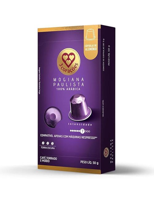 Cápsula de Espresso Mogiana Paulista c/10 - Três Corações