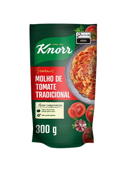 Molho de Tomate Tradicional Knorr 300g - Cepêra