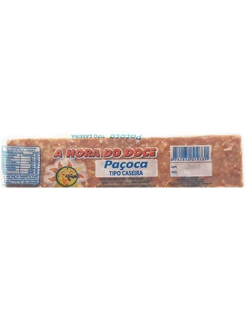 Paçoca Caseira 90g - A Hora do Doce