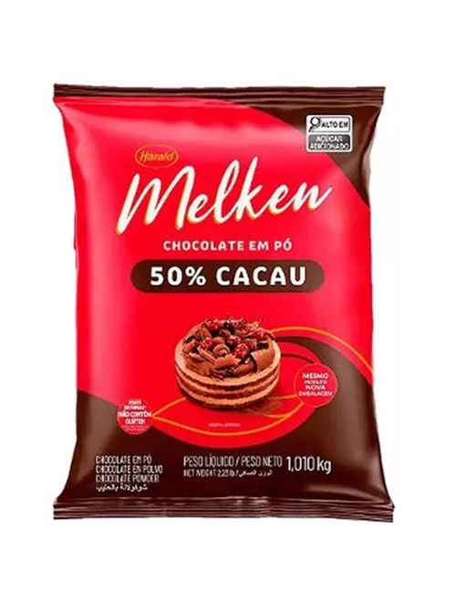 Chocolate em Pó 50% Melken 1,010kg - Harald