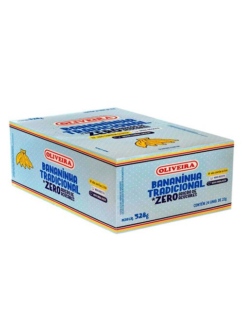Bananinha Tradicional  Zero Açúcar c/24 - Oliveira