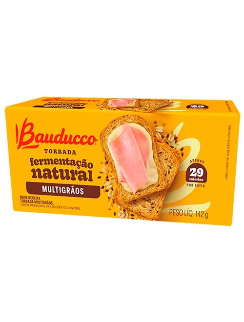 Torrada Multigrãos 142g - Bauducco