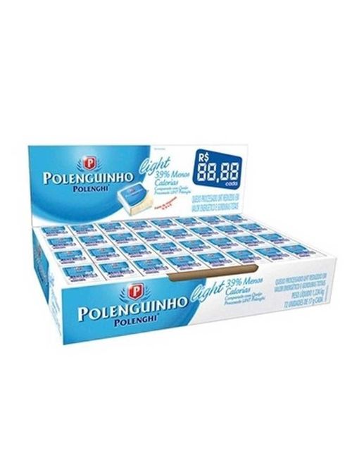 Queijinho Polenguinho Light c/72 - Polenghi