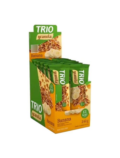Barra de Granola Banana c/12 - Trio