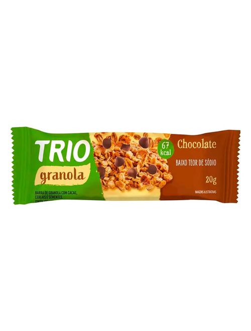 Barra de Granola Chocolate c/12 - Trio