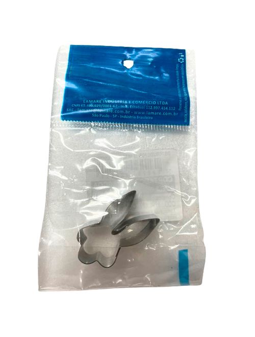 Cortador Inox Rosto de Coelho Pequeno - Lamare
