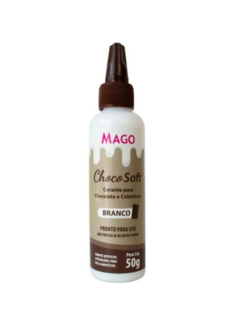 Corante Choco Soft Branco 50g - Mago