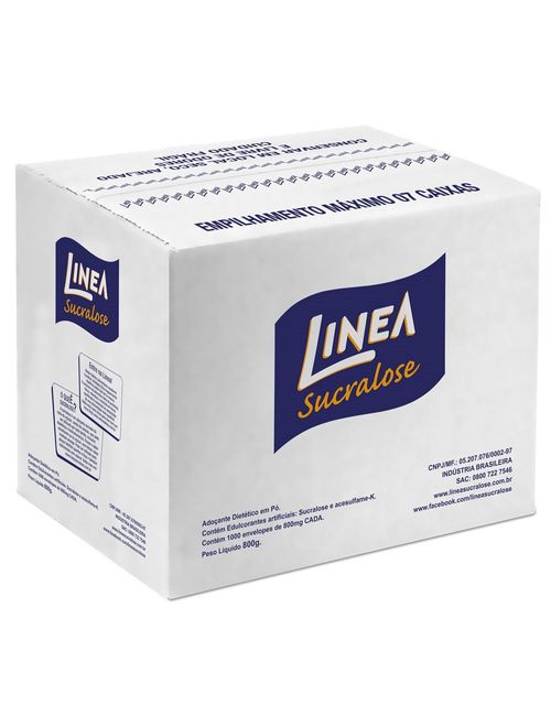 Adoçante em Pó Sucralose Sachê c/1000 - Línea