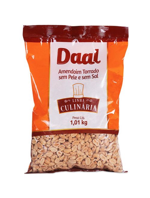 Amendoim Torrado sem Pele sem Sal 1,01kg - Daal
