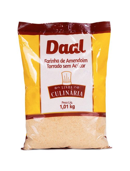 Farinha de Amendoim Torrado sem Açúcar 1,01kg - Daal