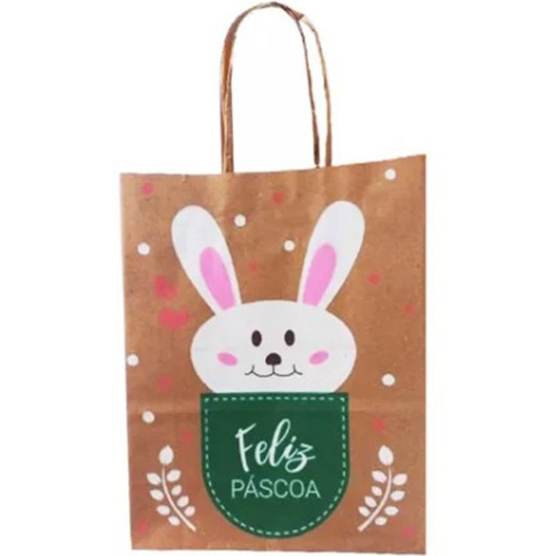 Sacola-Kraft-Coelho-Feliz-Pascoa-235x17x28cm-Un---LC-Embalagens