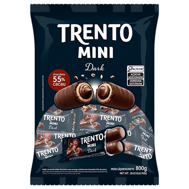 Chocolate-Trento-Mini-Chocolate-Dark-800g---Peccin