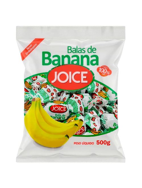 Bala de Banana Joice 500g - Banaboni