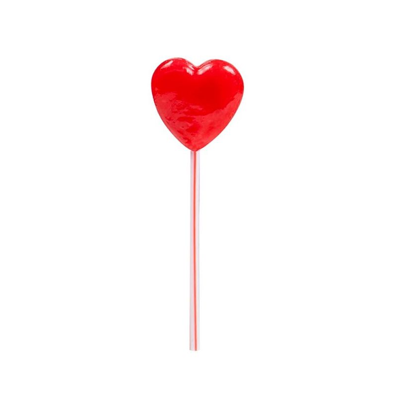 Pirulito-Flopito-Coracao-Baby-Vermelho-Morango-400g---Florestal