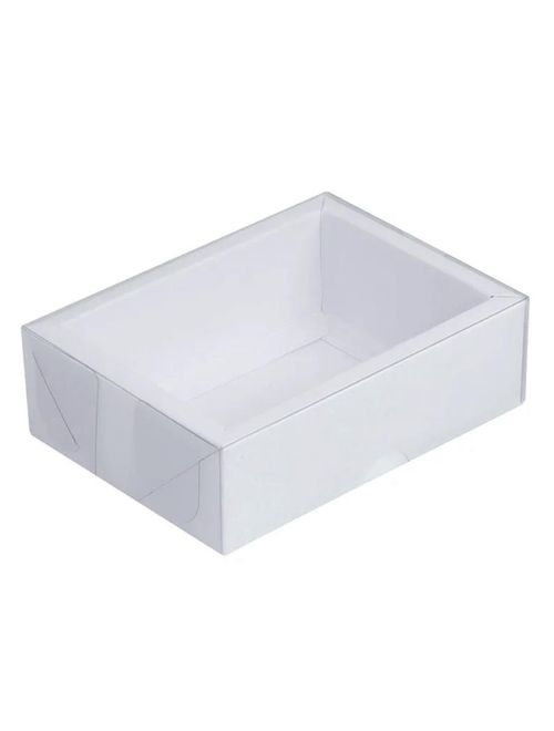 Caixa Moldura Retangular Branca N1 11,5x8x4cm - Yinpack