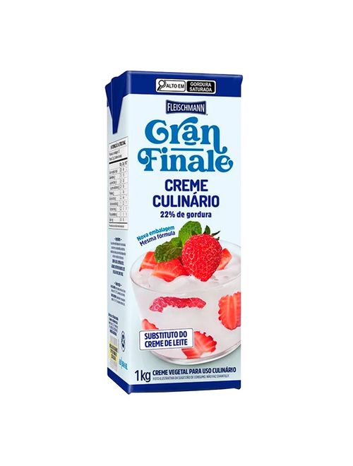 Creme Culinário Gran Finale 1L - Fleischmann
