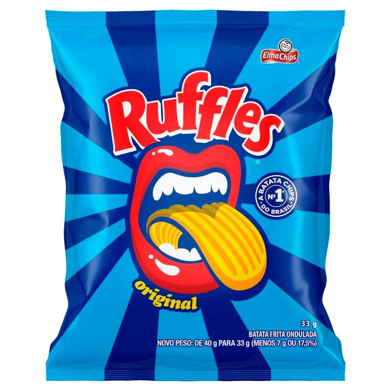 Batata-Ruffles-Original-33g---Elma-Chips