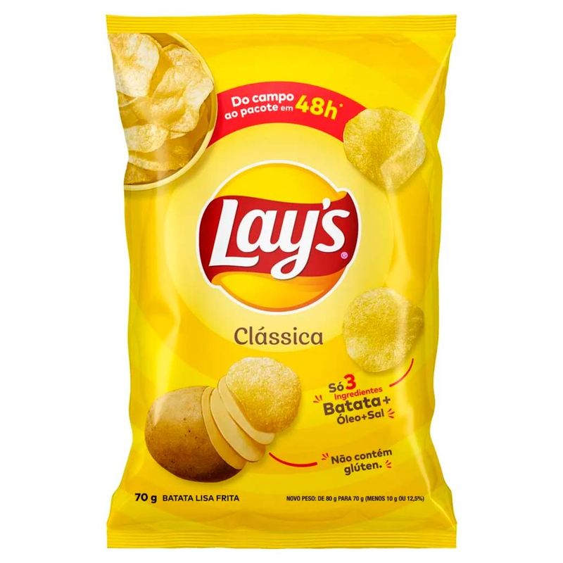 Batata-Lays-Classica-70g---Elma-Chips