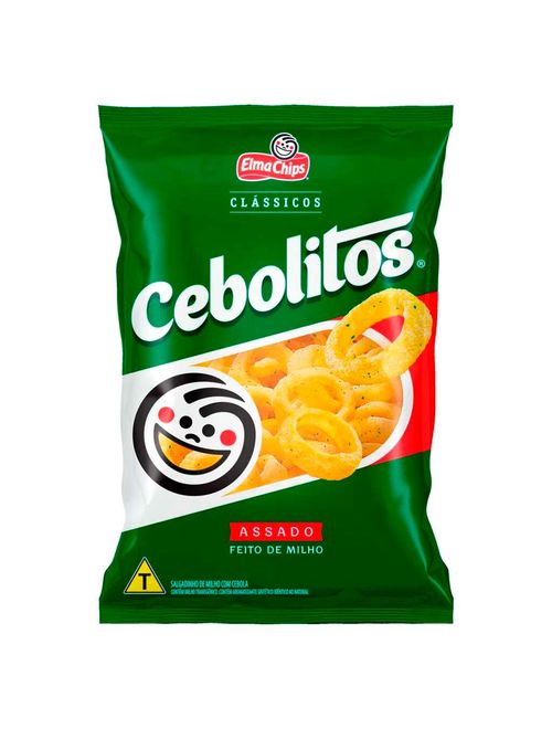 Salgadinho Cebolitos 45g - Elma Chips